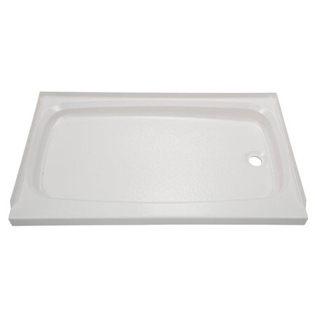 Lippert 24IN X 40IN SHOWER PAN; RIGHT DRAIN - PARCHMENT 209500